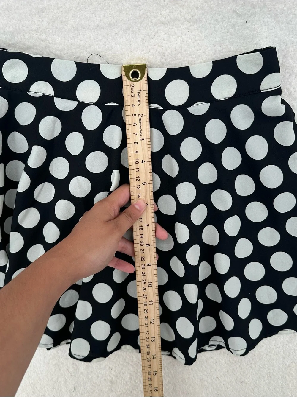 Polka Dot Twee Coquette Forever 21 Mini Skirt